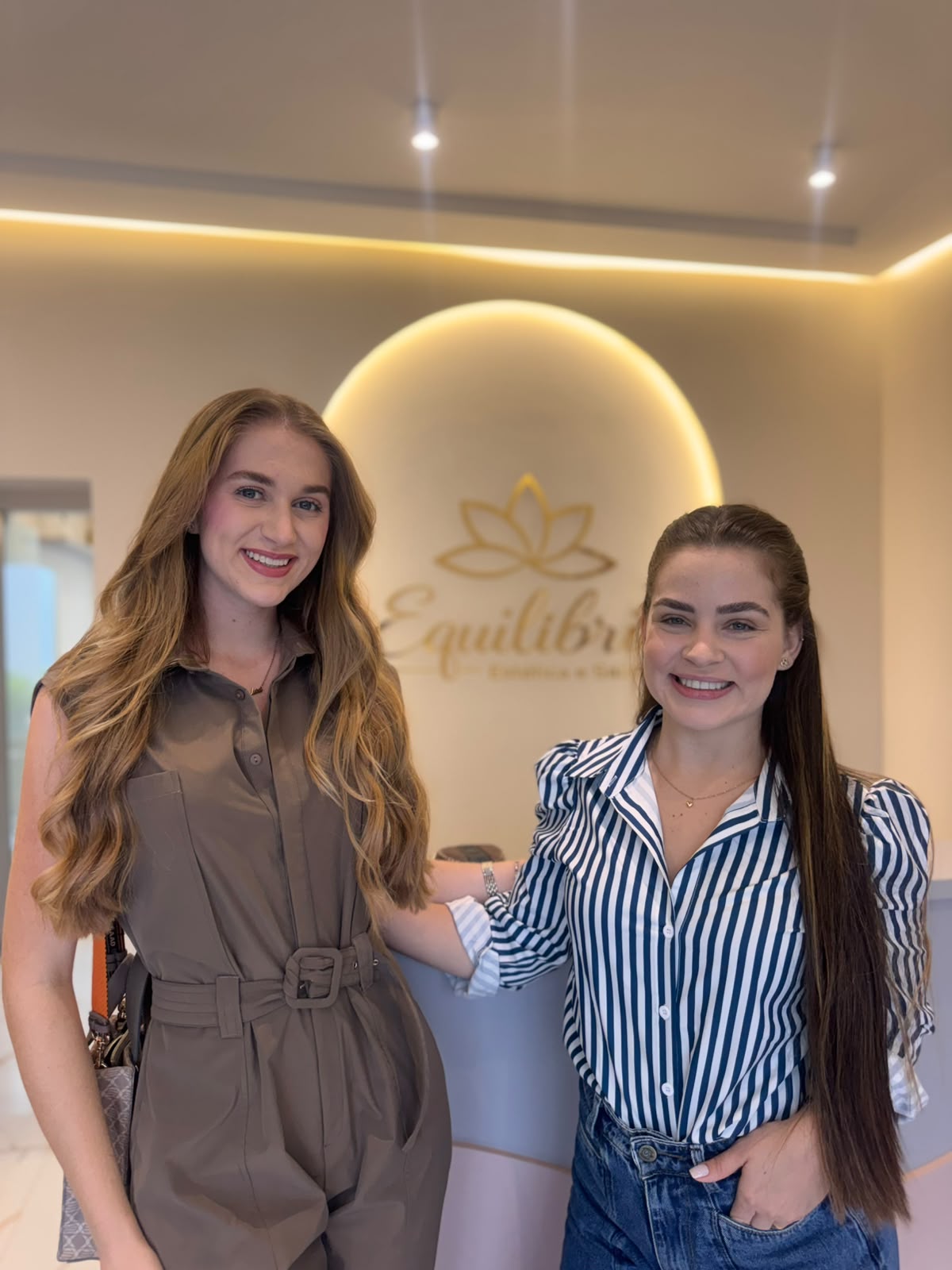 Thalita em campanha da Clínica Equilíbrio Estética